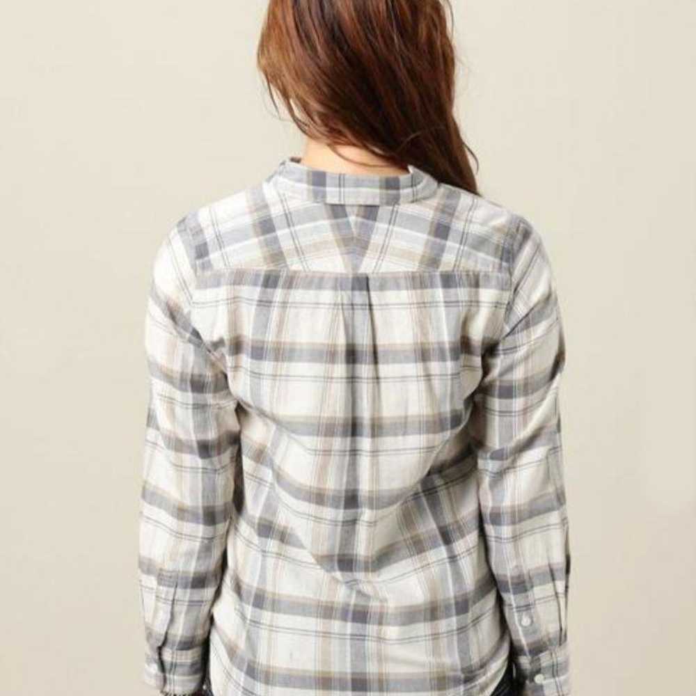 Beauty & Youth United Arrows Soft Noil Check Shirt - image 2