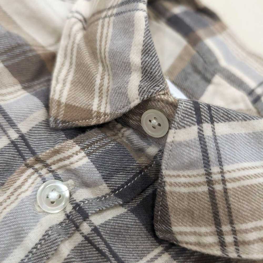 Beauty & Youth United Arrows Soft Noil Check Shirt - image 7