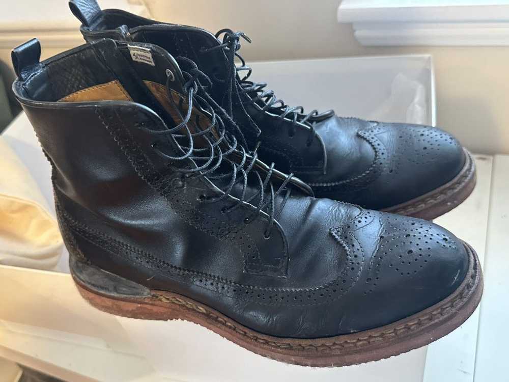 Visvim VISVIM Patrician Black Leather Boots Size 9 US
