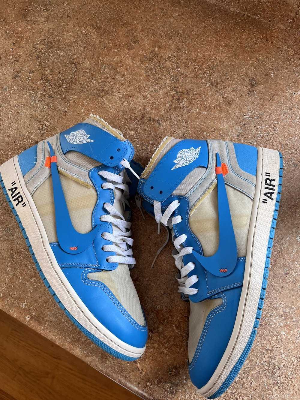 Jordan Brand × Off-White OFF WHITE UNC AIR JORDAN… - image 2