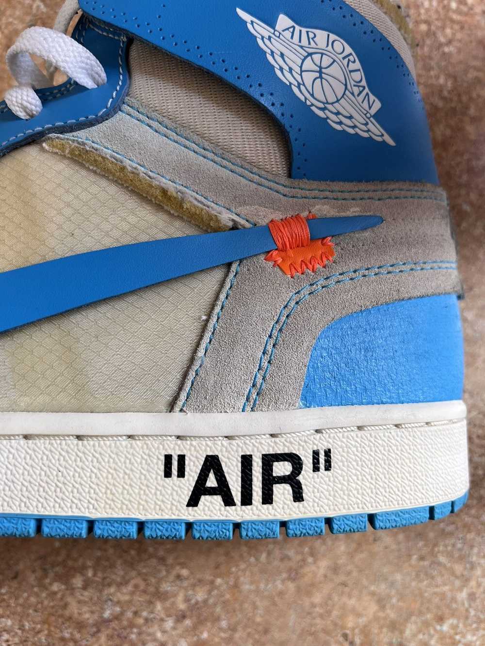 Jordan Brand × Off-White OFF WHITE UNC AIR JORDAN… - image 3