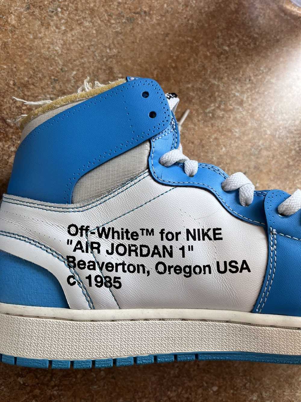 Jordan Brand × Off-White OFF WHITE UNC AIR JORDAN… - image 8