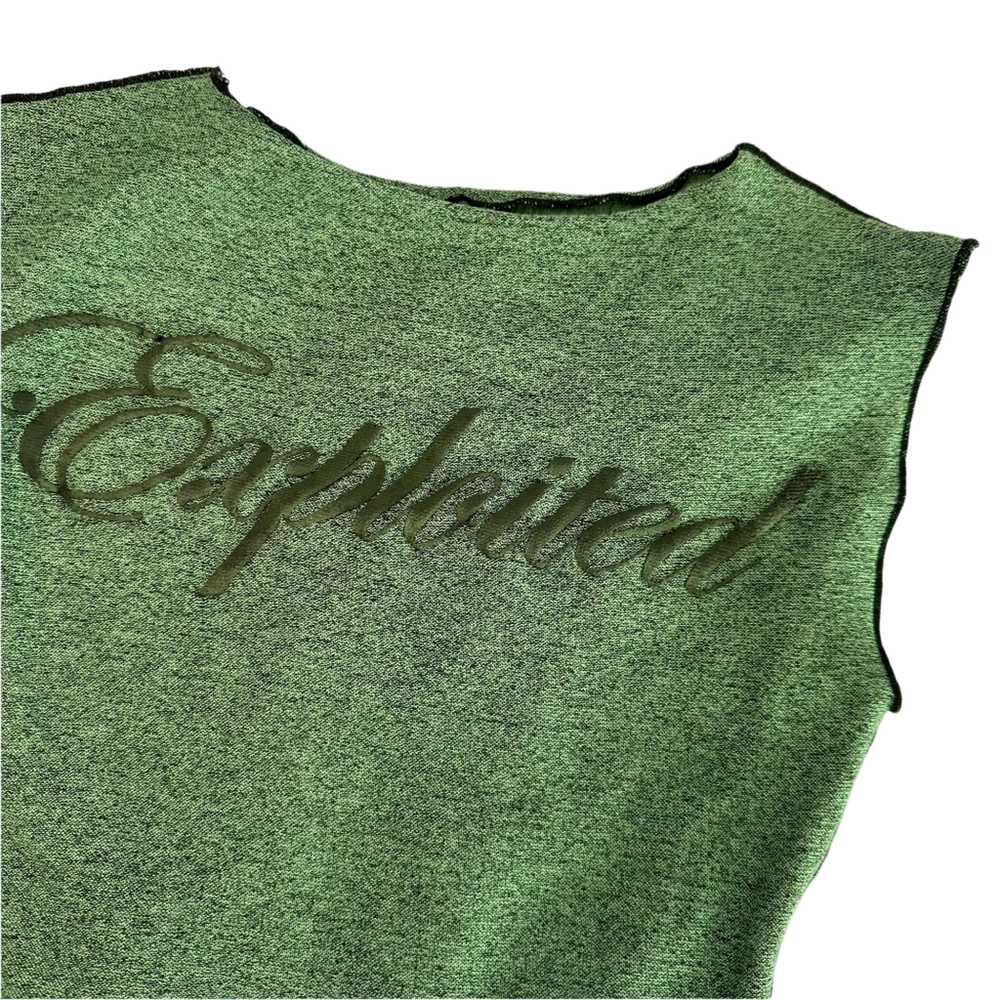 Exploited Green Tank Top (S/M) - image 6