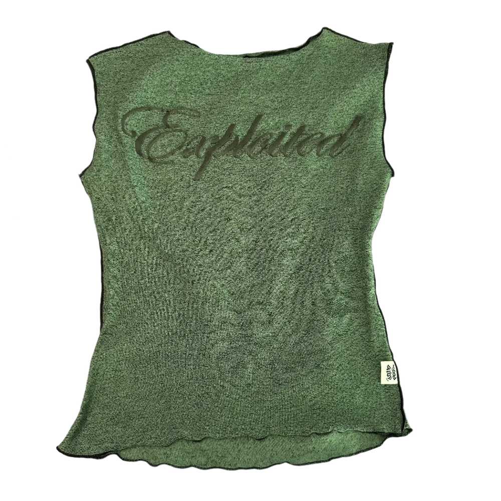 Exploited Green Tank Top (S/M) - image 7