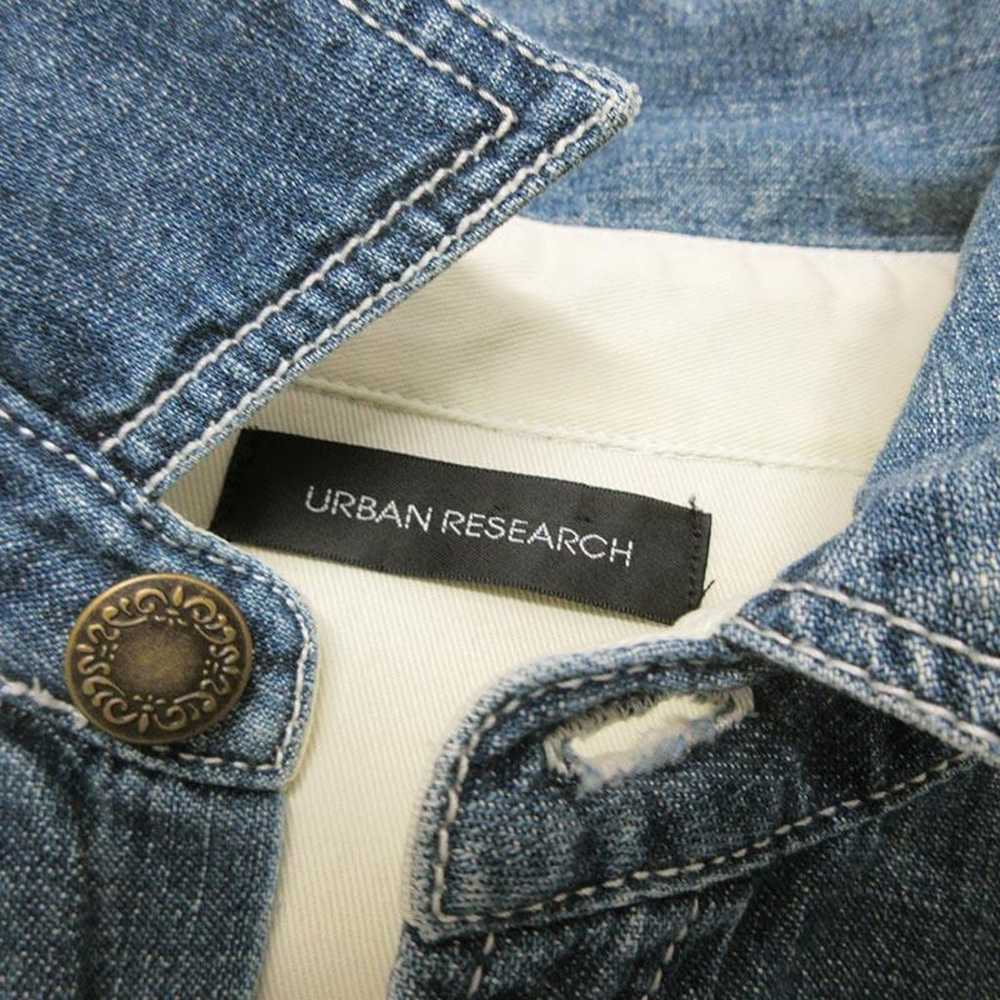 URBAN RESEARCH Denim Shirt Long Sleeve Women's - image 3