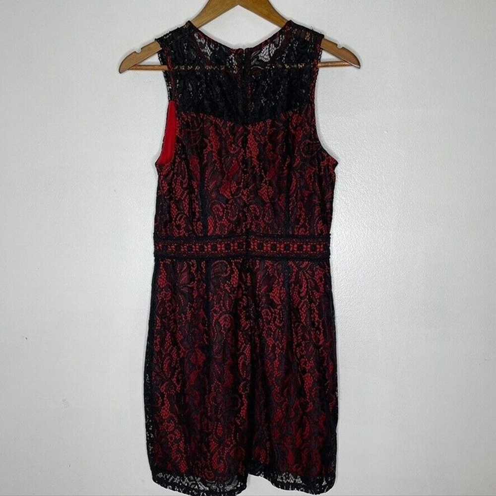 Disney Pixar Coco Black Red Round Neck Lace Dress… - image 6