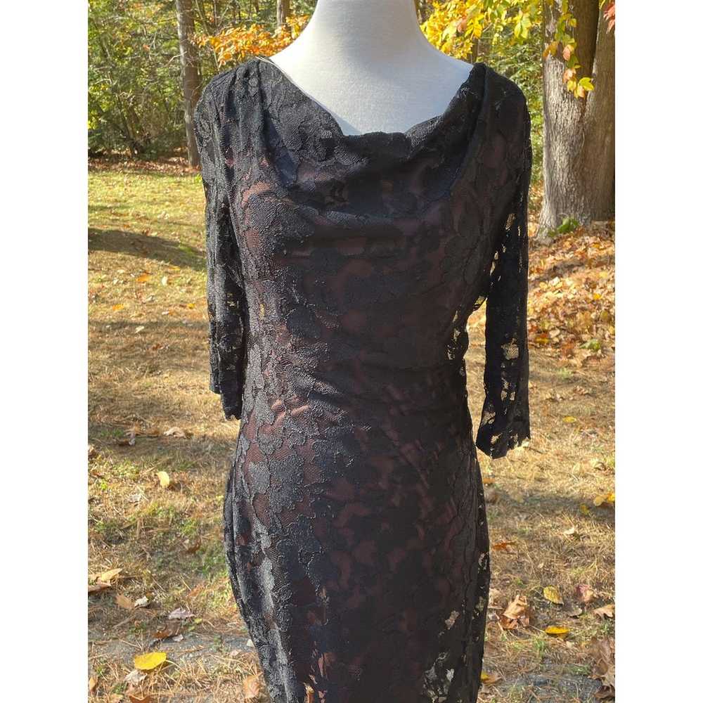 Coldwater Creek Woman’s SZ L Black Lace FItted Co… - image 10