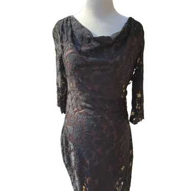 Coldwater Creek Woman’s SZ L Black Lace FItted Co… - image 1