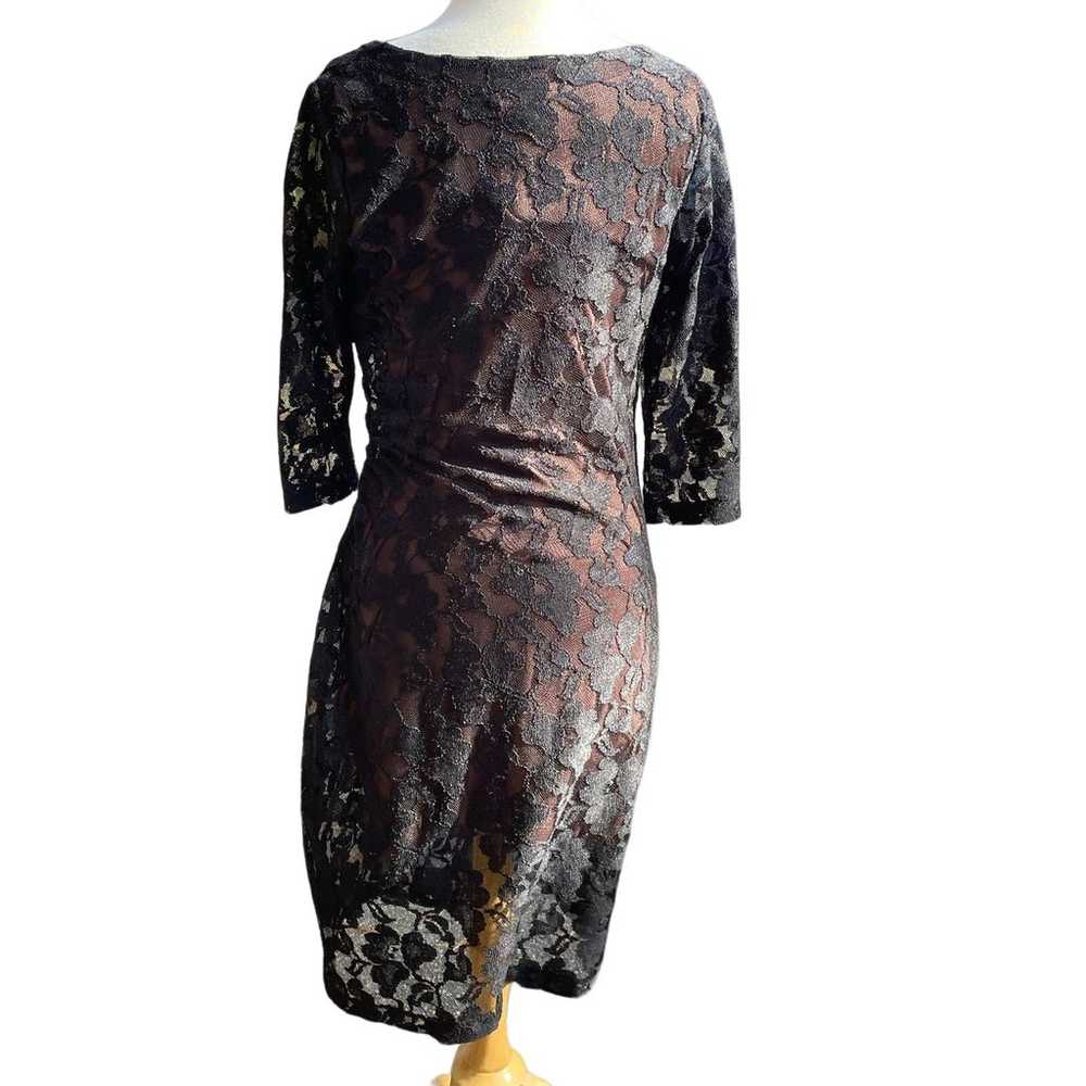 Coldwater Creek Woman’s SZ L Black Lace FItted Co… - image 5