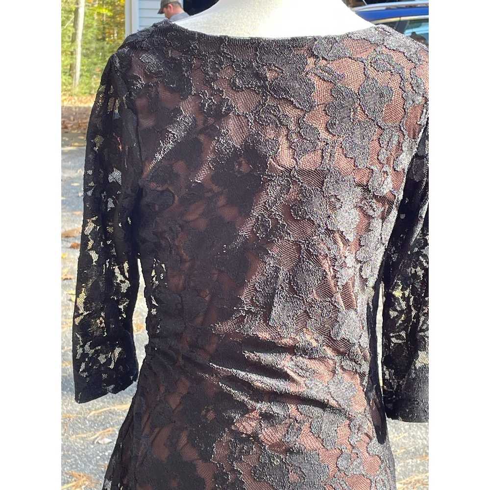 Coldwater Creek Woman’s SZ L Black Lace FItted Co… - image 8