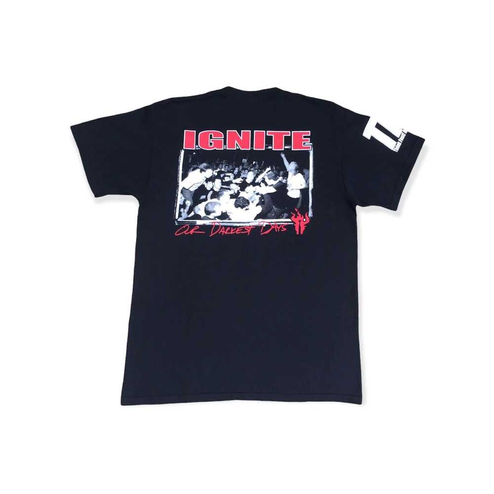 Band Tees × Rock Band Vintage IGNITE Our Darkest … - image 1