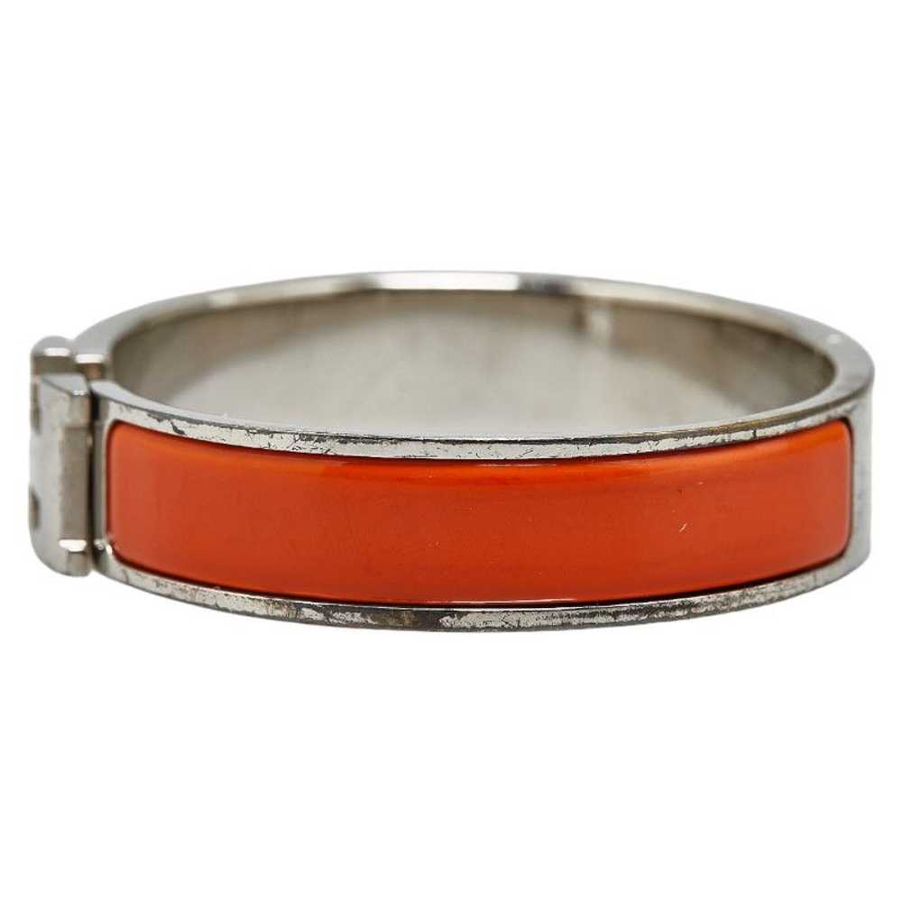 Hermes Hermes Hermes Click Clack H PM Bangle Silv… - image 2