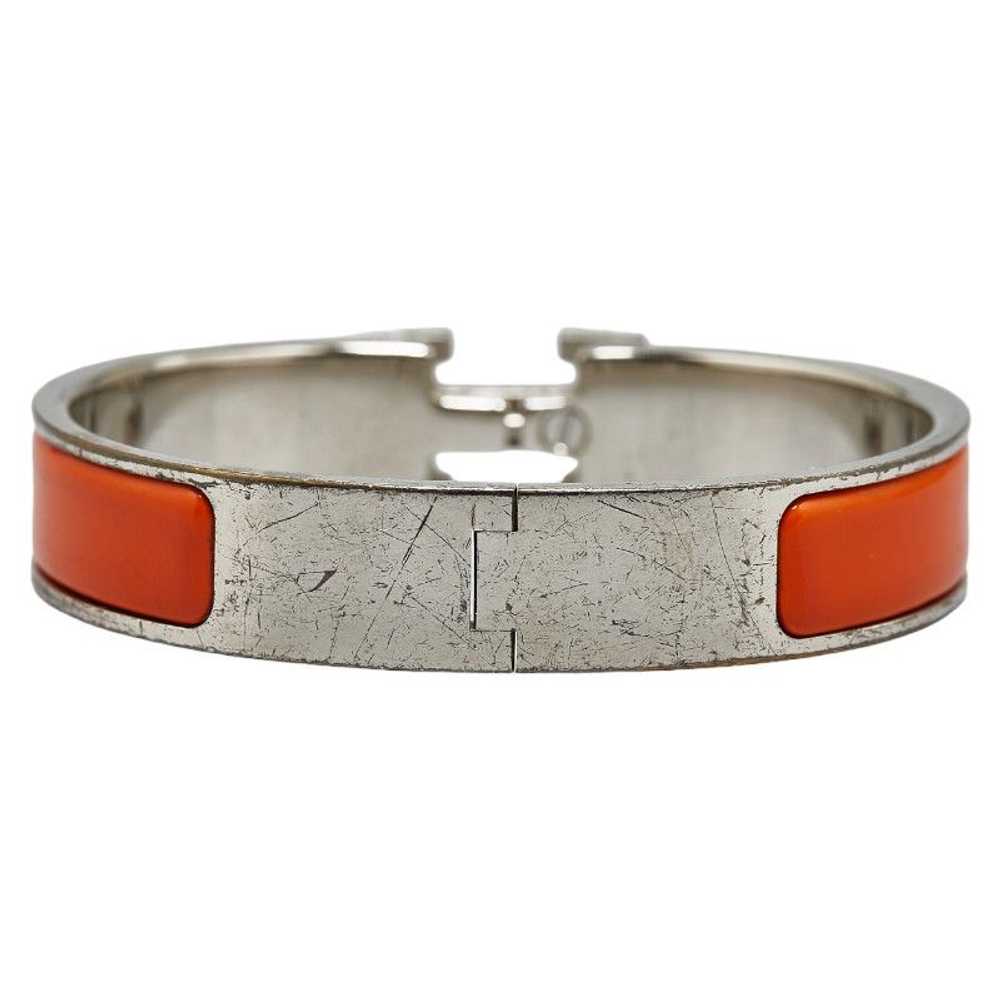 Hermes Hermes Hermes Click Clack H PM Bangle Silv… - image 3