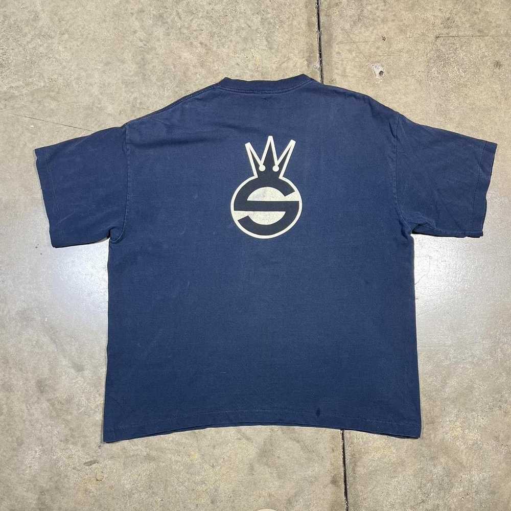 Stussy × Vintage Vintage 90s Stussy Crown T shirt… - image 1