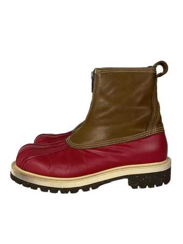 Undercover Leather Front Zip Duck Boots