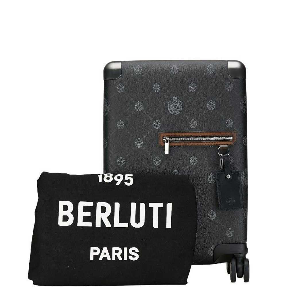 Other Other Berluti x Globe-Trotter Trunk Carry B… - image 12