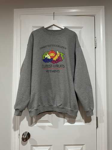 Vetements Vetements Cutest of the Fruits Sweater