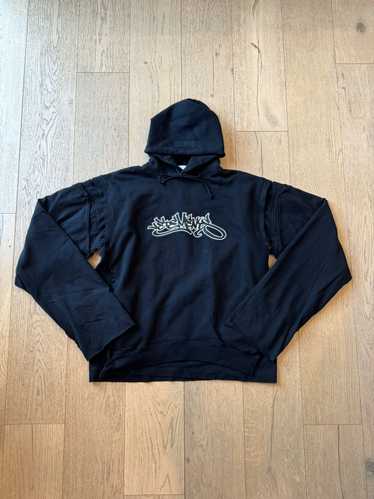 Vetements Vetements Graffiti Logo Oversized Hoodie