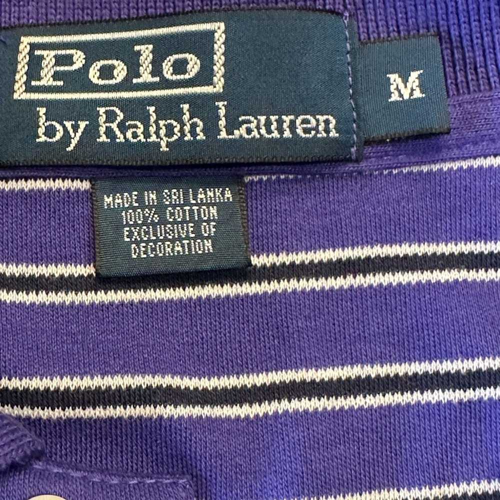 Polo Ralph Lauren Polo Ralph Lauren Med Purple St… - image 3