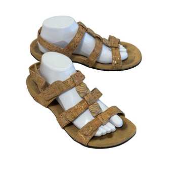 Vionic VIONIC Amber Sandals 10 Women Tan Metal Sq… - image 1