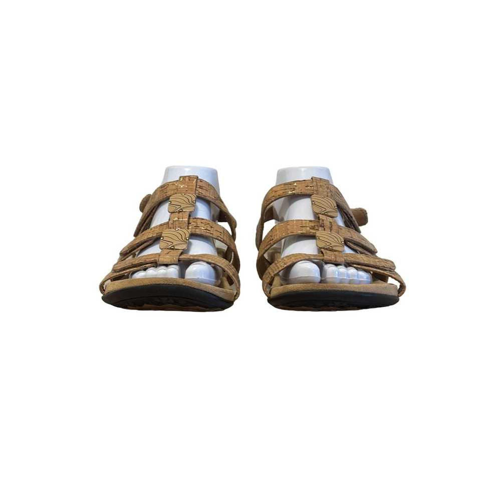 Vionic VIONIC Amber Sandals 10 Women Tan Metal Sq… - image 3