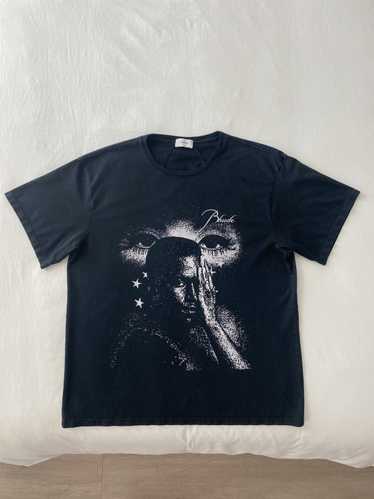 RHUDE ウォッシュドブラック Lサイズ メンズ - トップス