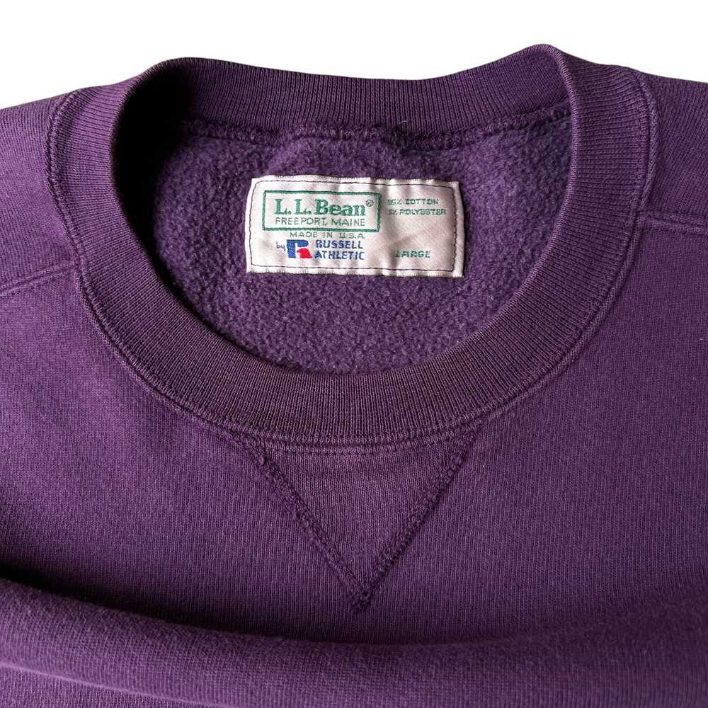 90s LL Bean russell crewneck XL - image 2