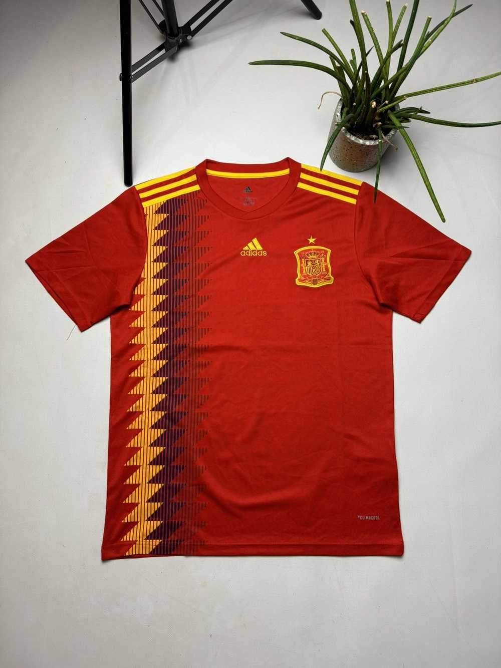 Adidas × Soccer Jersey × Streetwear Rare Spain Ad… - image 2