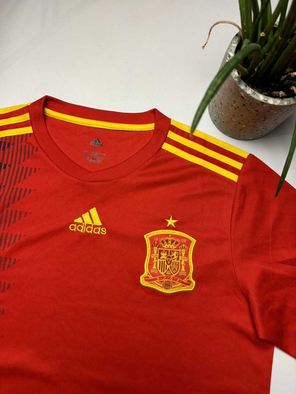 Adidas × Soccer Jersey × Streetwear Rare Spain Ad… - image 5