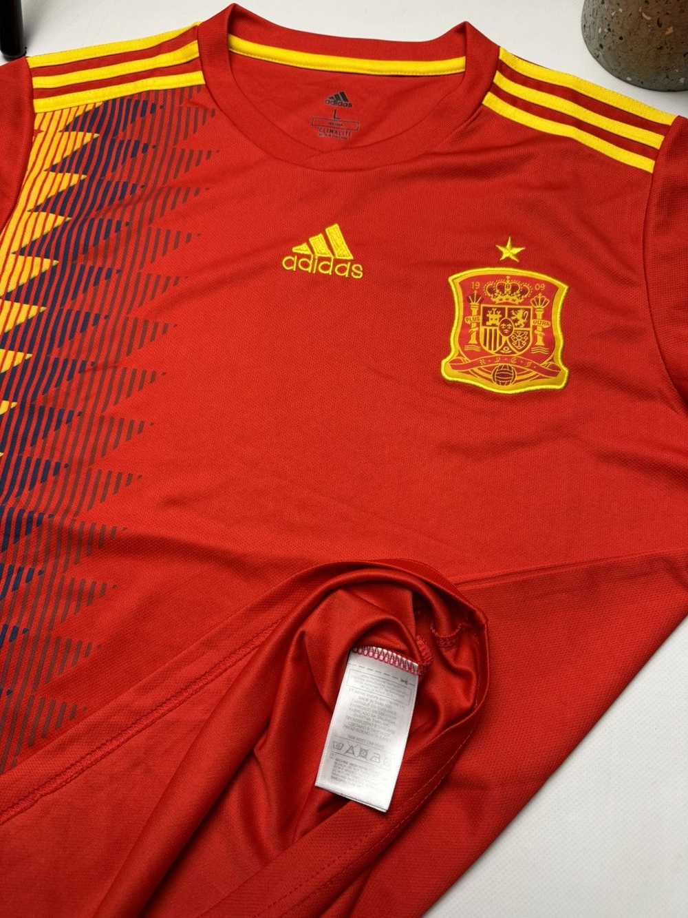 Adidas × Soccer Jersey × Streetwear Rare Spain Ad… - image 7