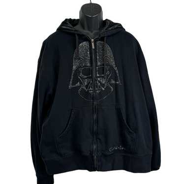 Star Wars x Marc Ecko Darth Vader Beaded Full Zip… - image 1