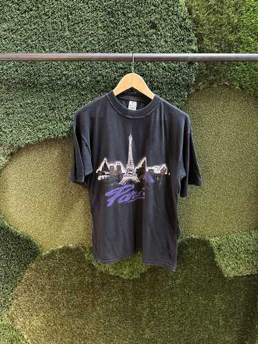 Tee × Vintage Vintage Paris Skyline T-shirt Large - image 1