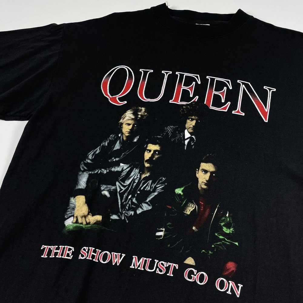 Queen Tour Tee × Rock T Shirt × Vintage Vintage Q… - image 5