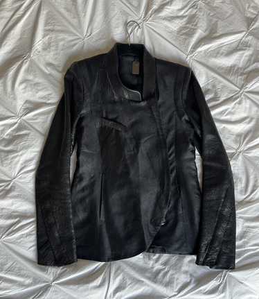 Thomas Wylde Rare 00s Thomas Wylde Leather Jacket