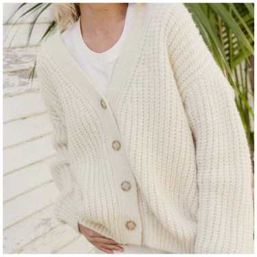 Other Jenni Kayne Alpaca Cocoon Cardigan Ivory - image 1