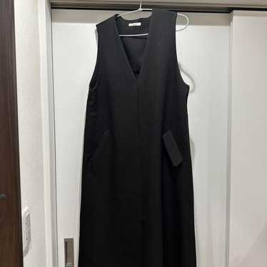 Classical Elf Sleeveless Long One Piece Black