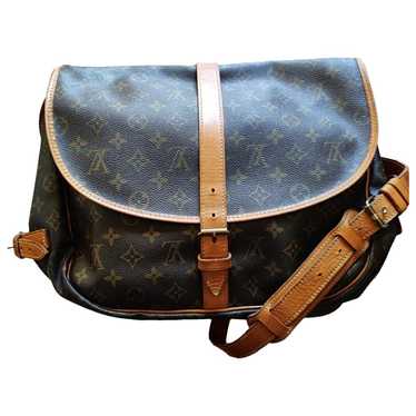 Louis Vuitton Saumur cloth travel bag - image 1