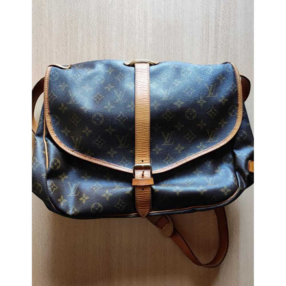 Louis Vuitton Saumur cloth travel bag - image 2