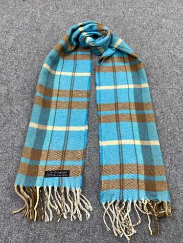 Italian Designers × Vintage Lambswool Plaid Scarf 