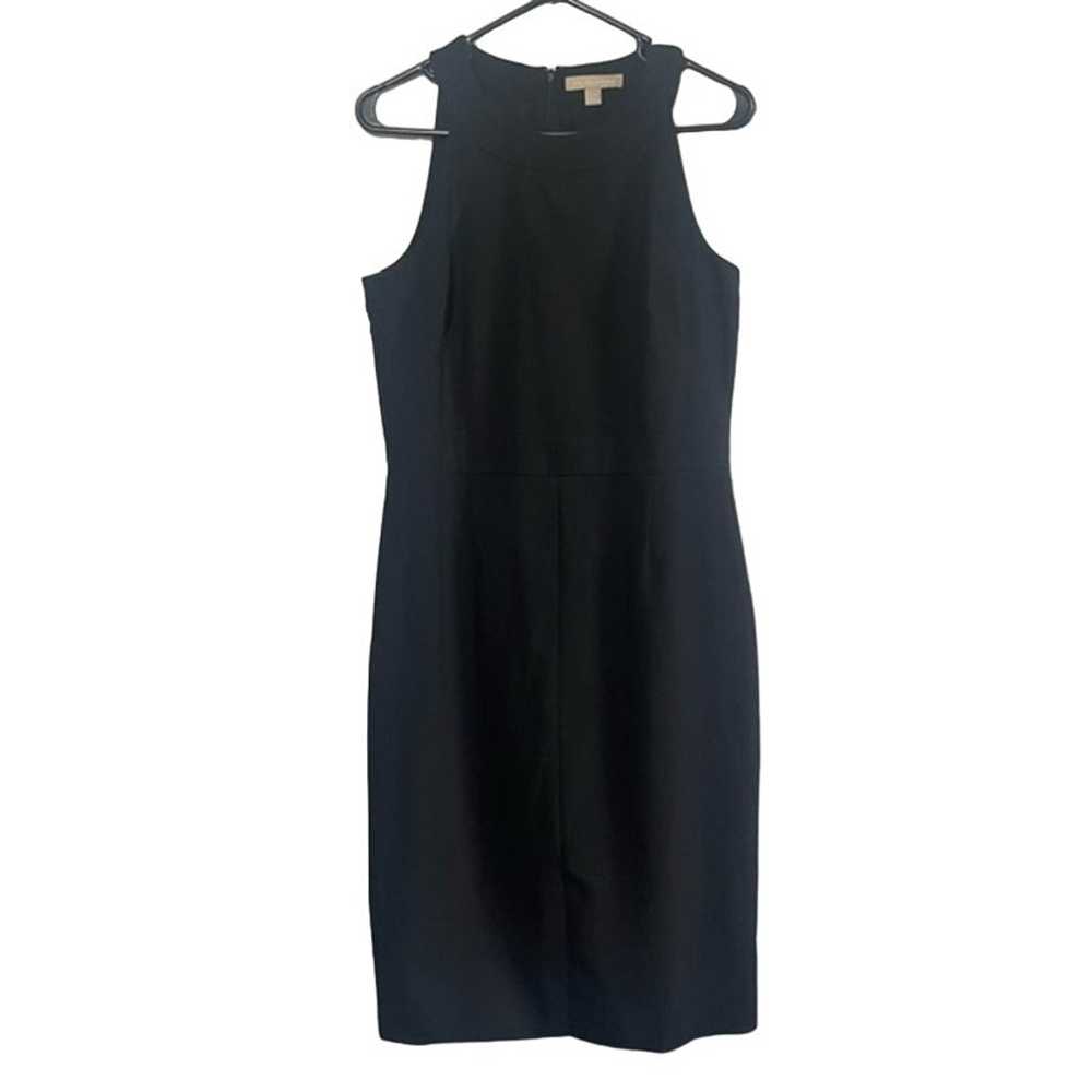 Banana Republic Black Sheath Dress Size 10 - image 1