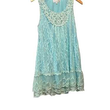 Pretty Angel lace boho tunic top