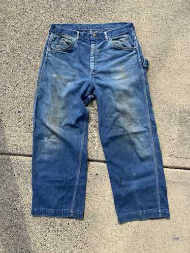 Pointer × Vintage 1950’s 50’s carpenter denim poi… - image 1