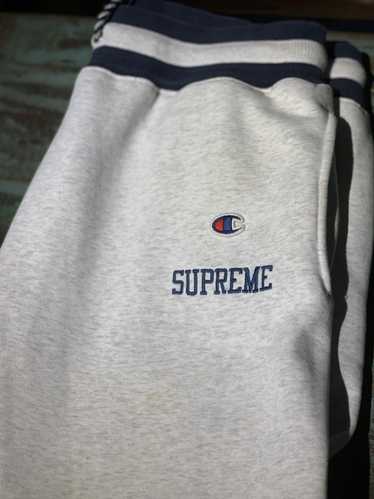 Champion × Supreme Supreme x Champion Grey/Navy Sw