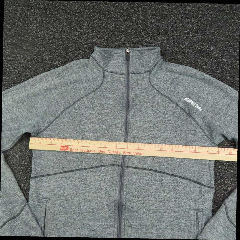 Reebok Womens Small Gray Full Zip Long Sleeve Moc… - image 4