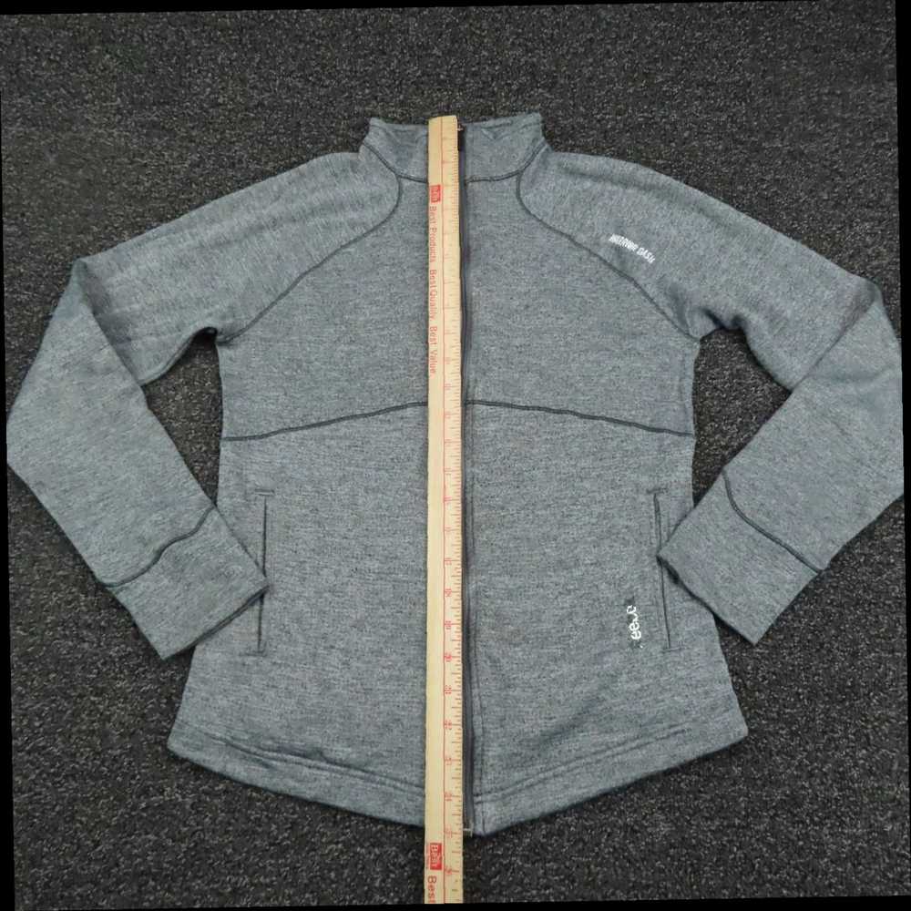 Reebok Womens Small Gray Full Zip Long Sleeve Moc… - image 6