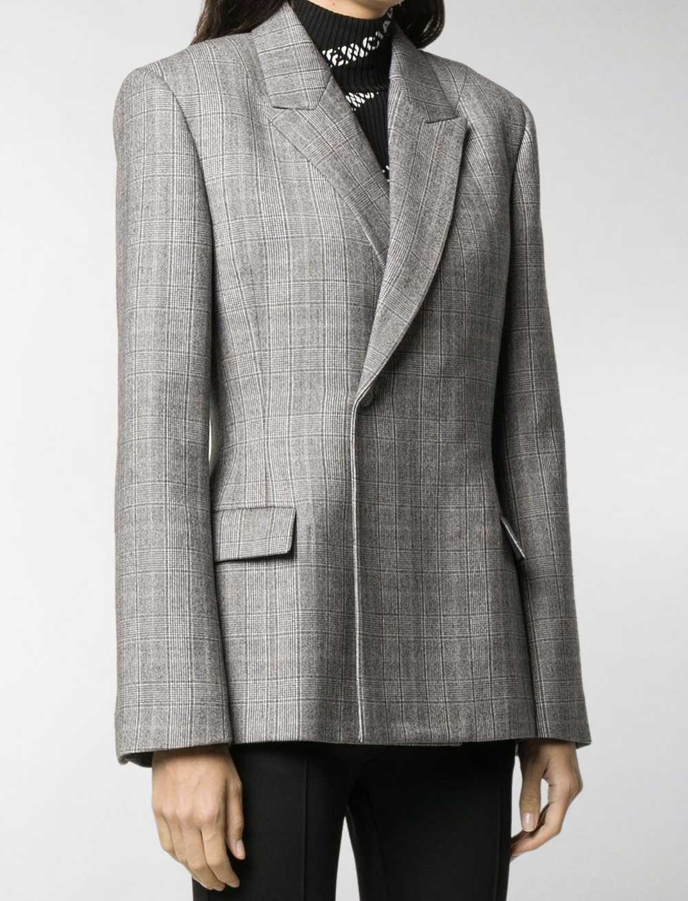 Balenciaga Single-breasted checked blazer - image 4