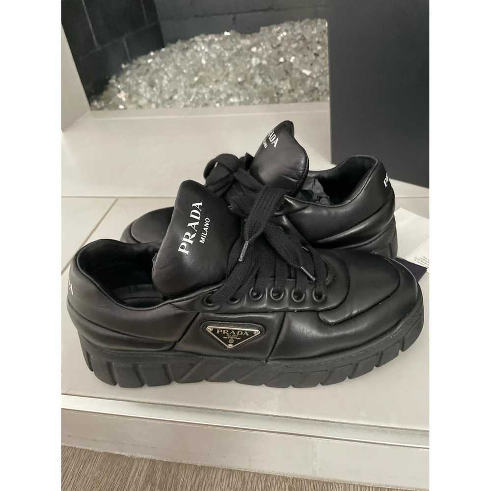 Prada Monolith leather trainers - image 10