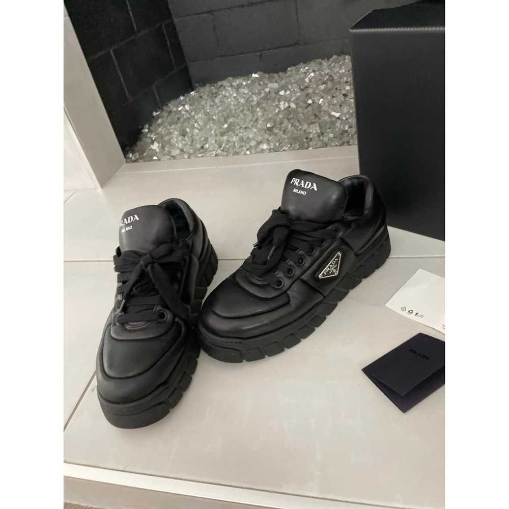 Prada Monolith leather trainers - image 7