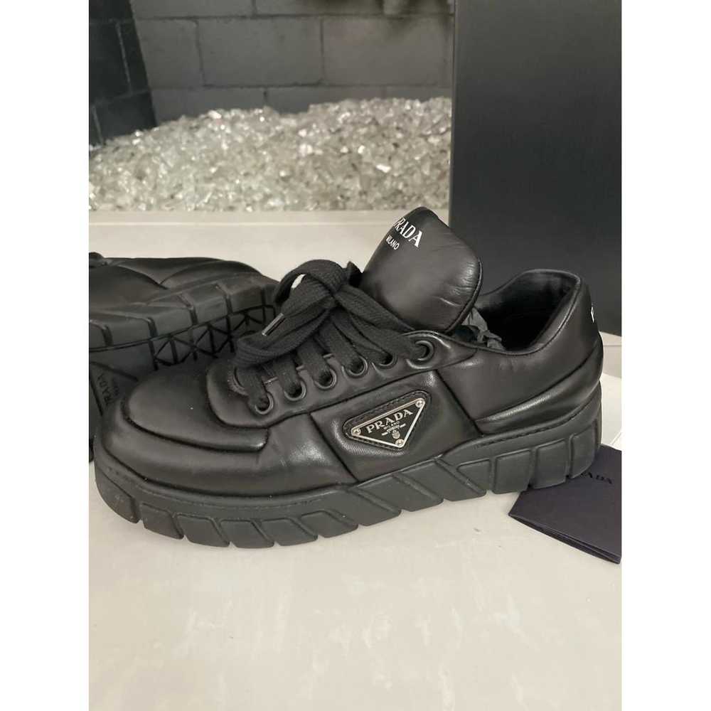 Prada Monolith leather trainers - image 9