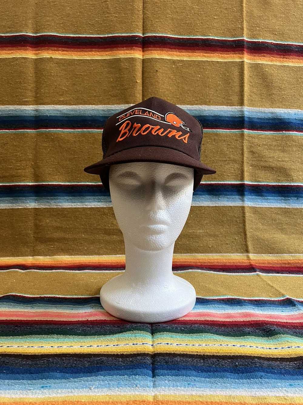 NFL × Vintage Vintage Cleveland Browns Hat - image 1